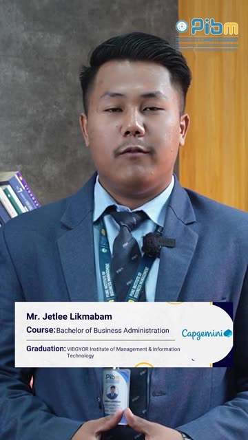 PIBM to Capgemini | SAP FICO Consultant | MBA & PGDM Placements |Jetlee Likmabam: Batch 2024–26