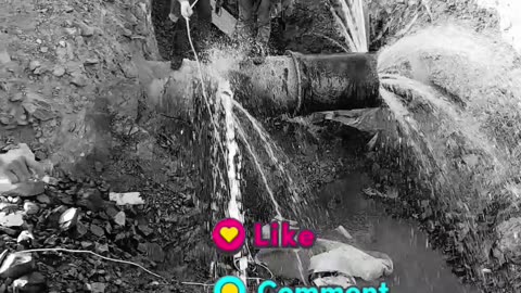 Water line repring work in man#for you#💔💔😚😚💔💔