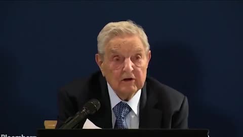 George Soros at the WEF: "President Trump is a con man