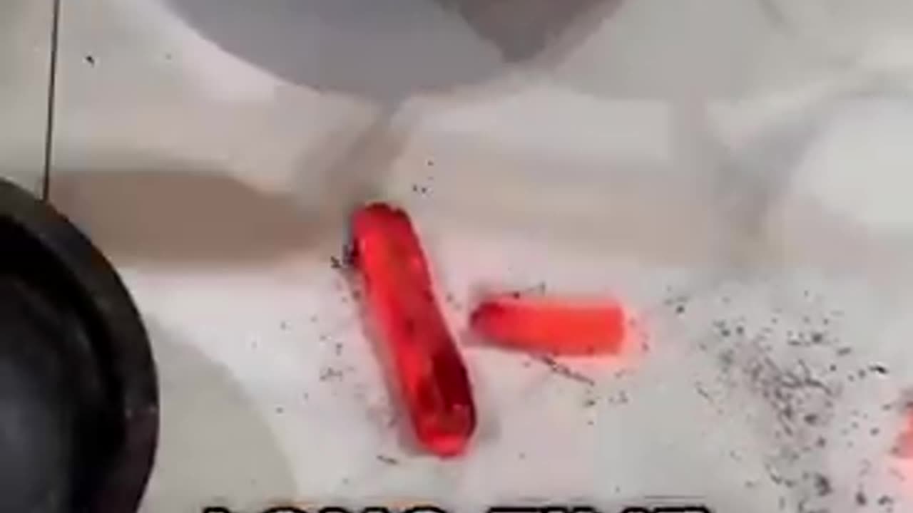 A realistic metallic effect created on natural wood