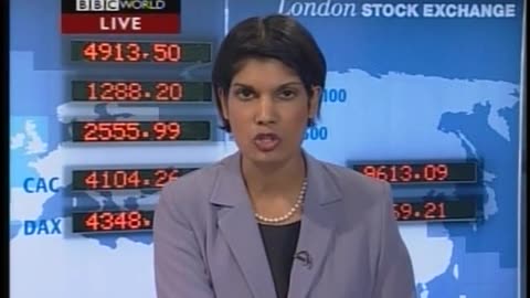 BBC World News BBC September 13, 2001 1000am-1030am BST