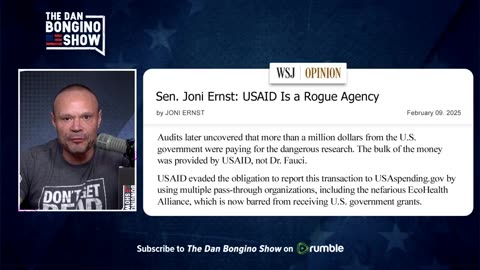 Dan Bongino - Following The Money In This Growing Scandal 2-10-25