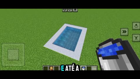 CONSTRUIMOS UMA PISCINA DE ARGILA NO MINECRAFT