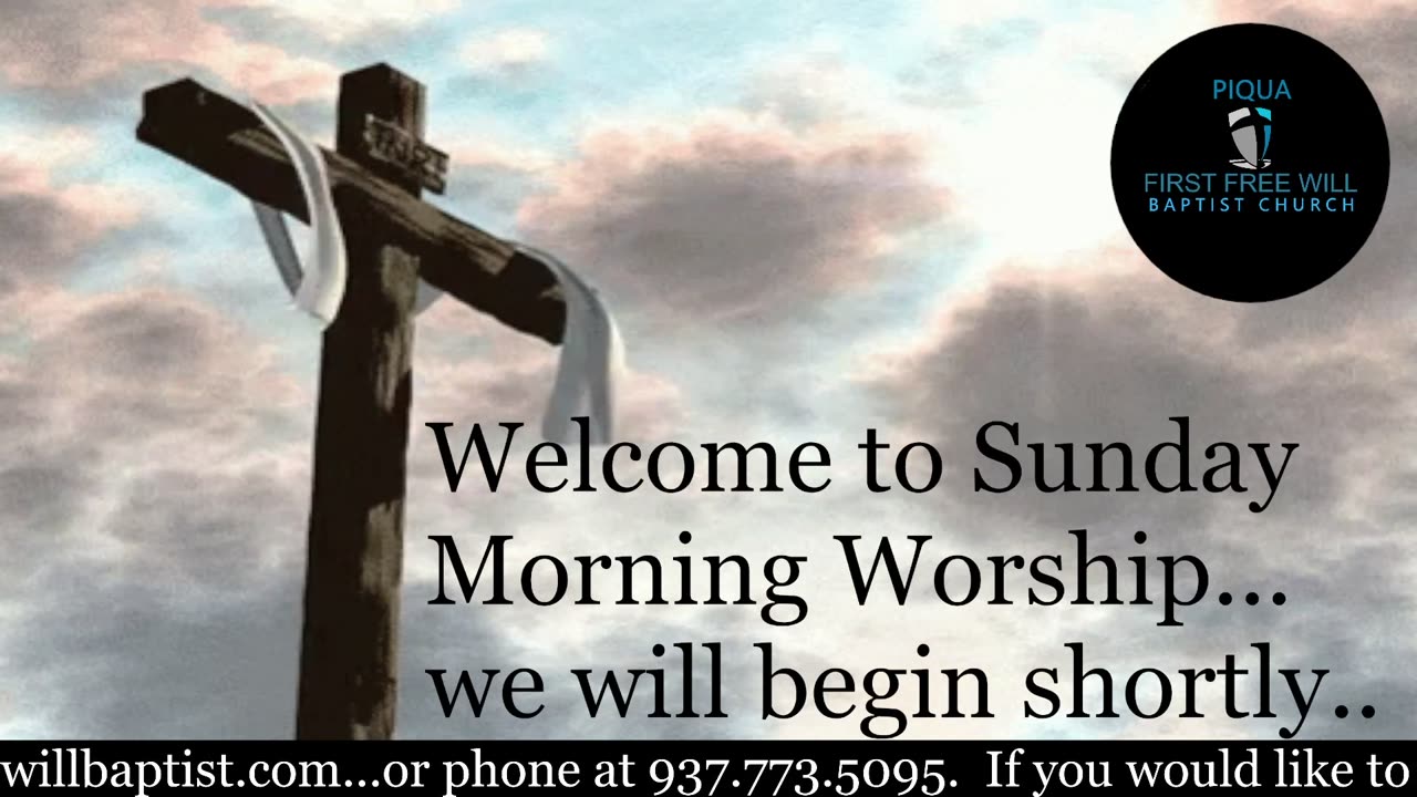 Sunday Morning Worship Service for November 2, 2025.