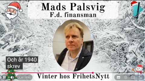 # 1656 - Mads Palsvigs vintertal hos Frihetsnytt. SVENSKTEXTAT.
