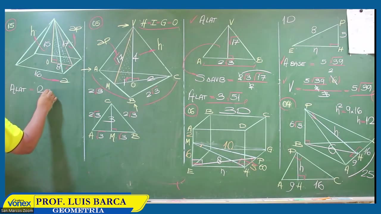 VONEX SEMIANUAL 2023 | Semana 16 | Geometría