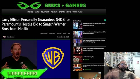 Larry Ellison Backing Paramount's Deal For WBD Takeover