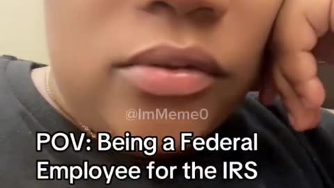 Another IRS employee goes on a rant after being fired.