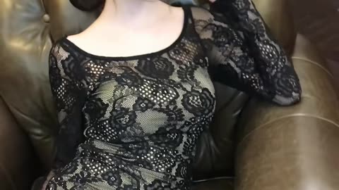 Adorable Charcoal Mini Dress Energetic Outfit Transition - Daily Beauty EP 464