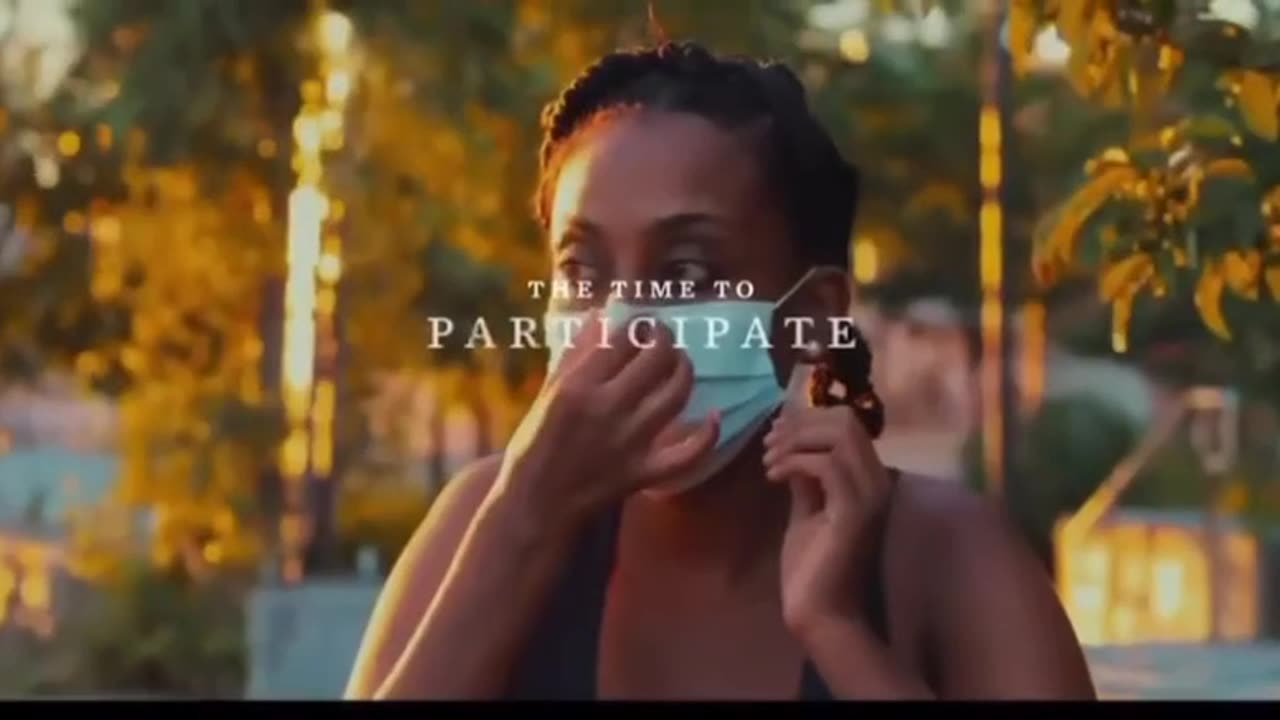 The White House posted this Video on YouTube |Showing People putting back on Masks