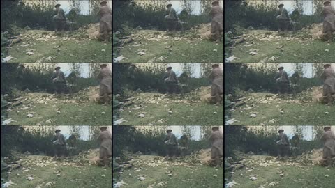 77 - The Trenches Call - WW1 Inspired Trench Music - Colourized Footage