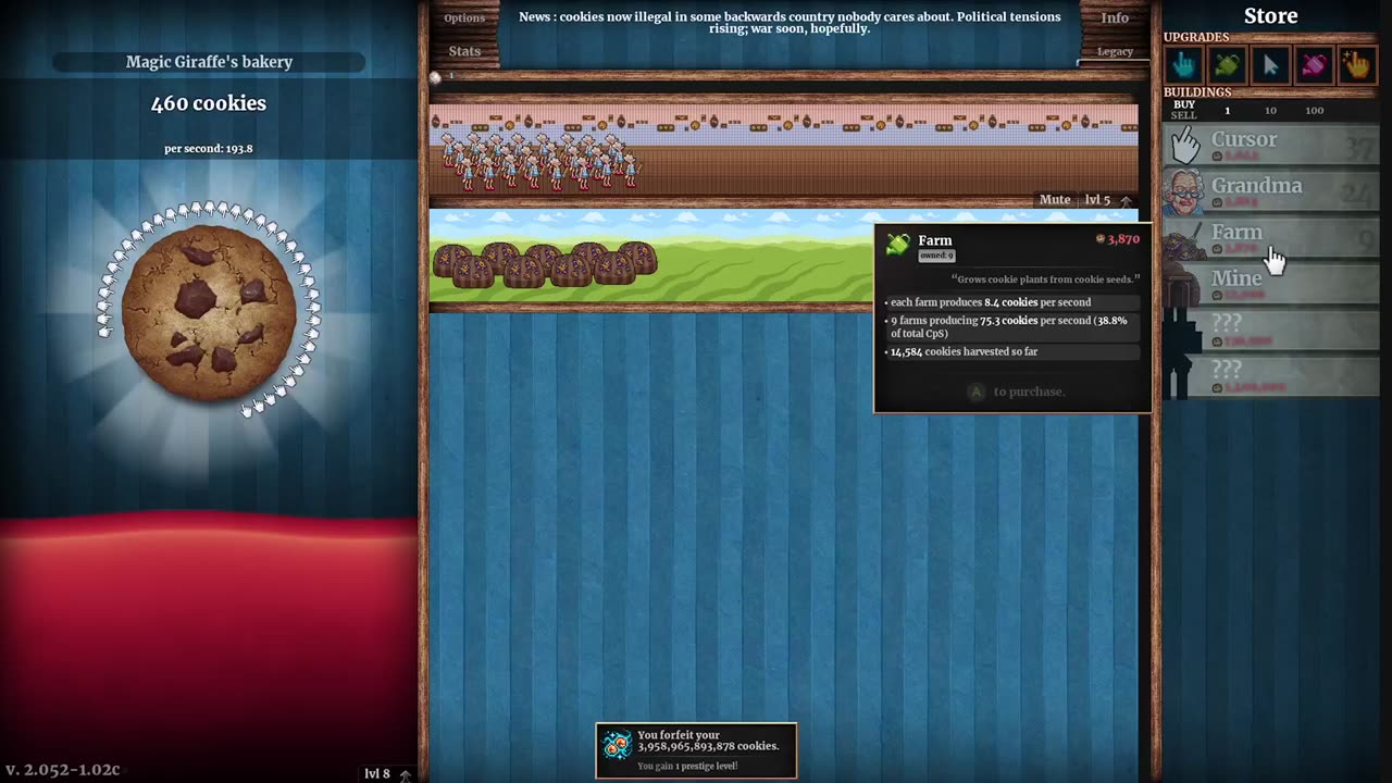 Cookie Clicker Pt #04 The obligatory rantisode 09-25-2025