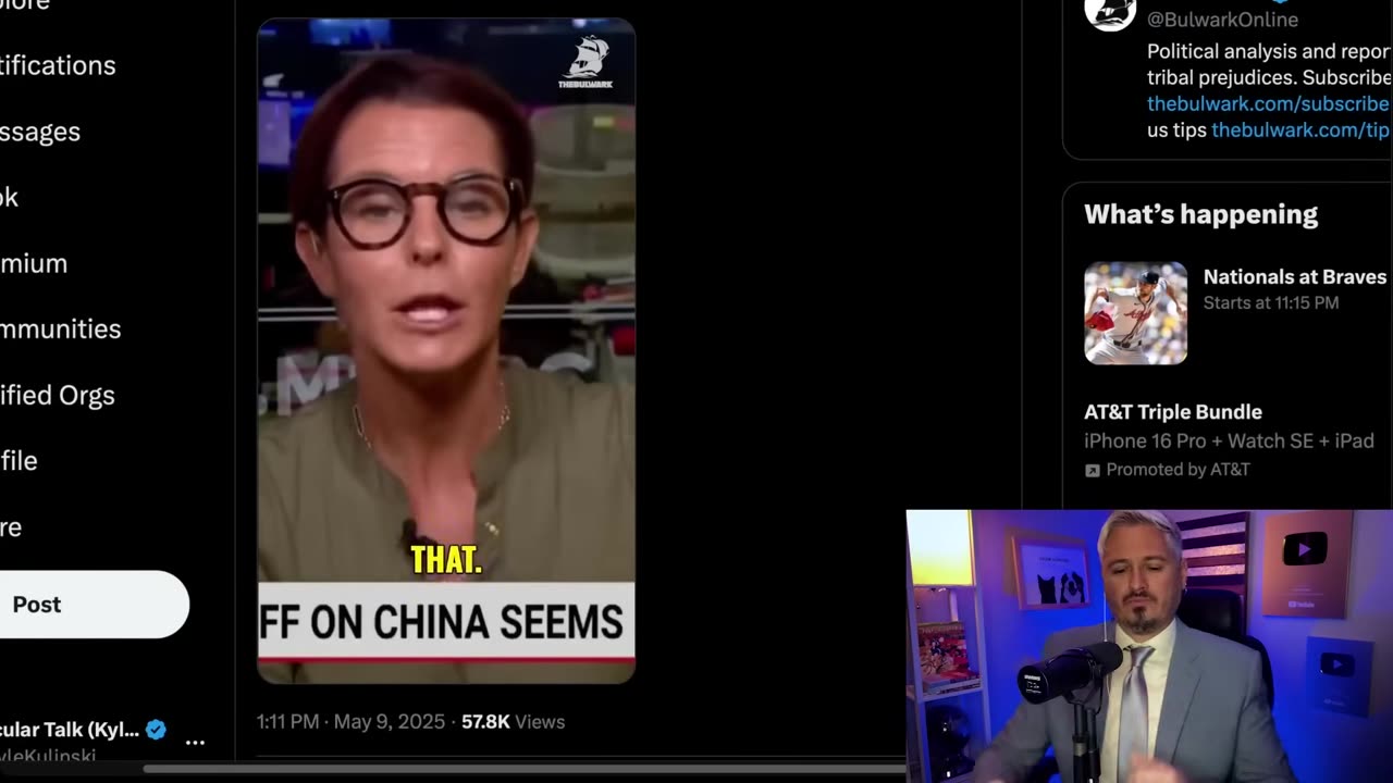 Trump EXPLODES On MSNBC Host For Stating Basic Facts _ The Kyle Kulinski Show