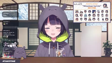 [Ninomae Ina'nis] Solo person