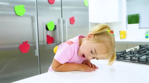 Alice helps her friend and creates a beautiful new dress with her magical sewing