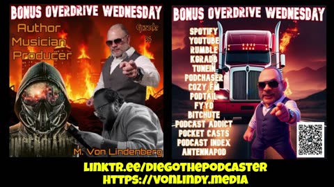 Bonus Overdrive Wednesday Episode 34: M. Von Lindenberg “Incendiary"