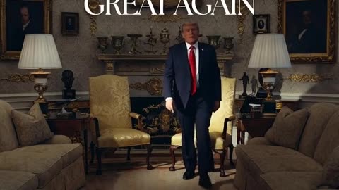 TRUMP MAGA OVAL WALK