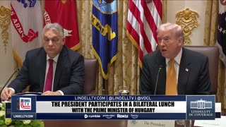 LIVE: The President Participates In A Bilateral Lunch With The Prime Minister Of Hungary