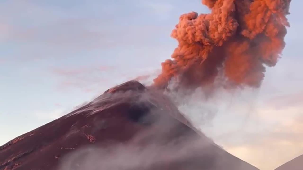 Climbed the Majestic Volcan de Fuego in Guatemala