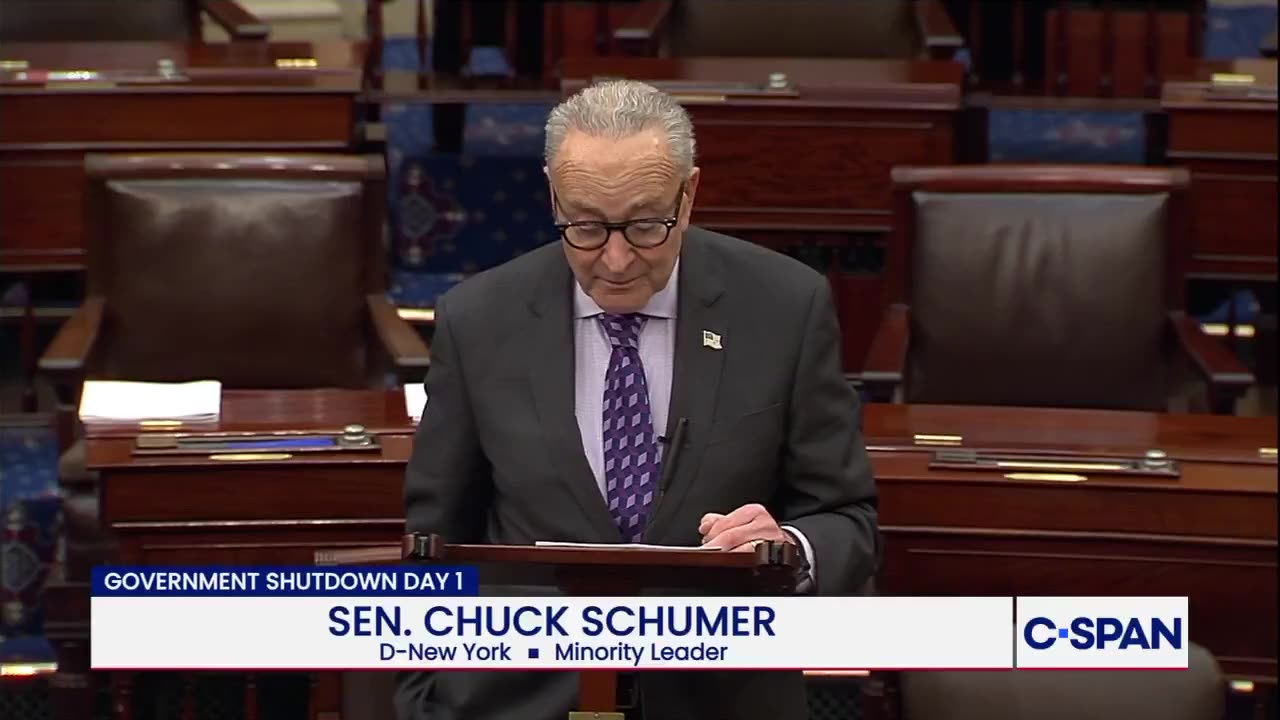 "When I was majority leader, we never had one shutdown in four years. Not one.