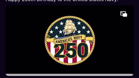 Nice little “17” breadcrumb in Trump’s 250th birthday wish to the United States Navy today.