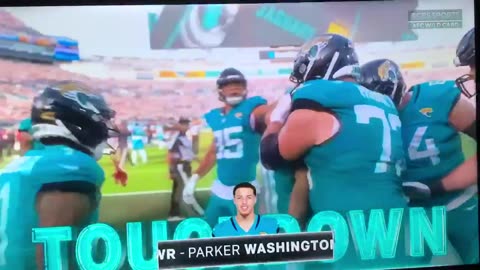 Jaguars WR #11 Parker Washington TD 🏈6 yds