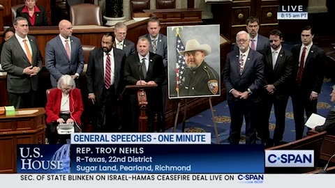 Rep. Troy E. Nehls Honors Fallen Brazoria County Sheriff Deputy