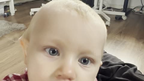 Close-Up Baby Kayla — The Most Adorable Face Close-Up Clip