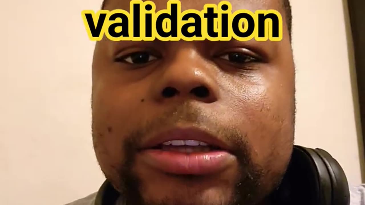 liberals only care about validation