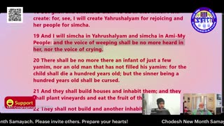 Chodesh Month # 12 Day 1 2-15-26