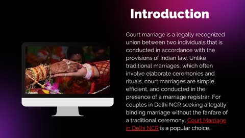 Court Marriage in Delhi NCR