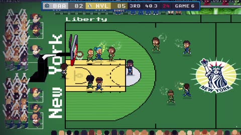 Green Hoopland #2 Buenos Aires Airlines @ #4 New York Liberty Playoffs Western Hemisphere finals g6