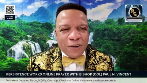 WATCH: PERSISTENCE WORKS ONLINE PRAYER