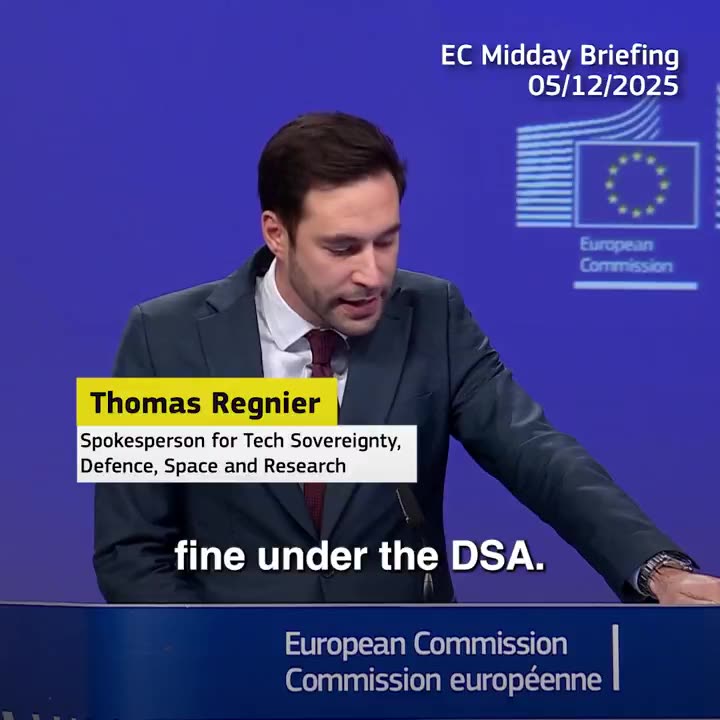 Today, we fined X for non-compliance with transparency obligations under the DSA