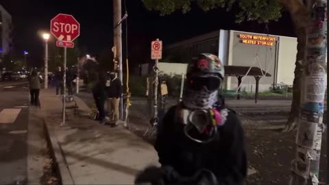 MORE DEATH THREATS AGAINST ME AT PORTLAND ICE PROTEST