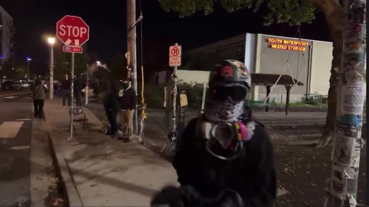 MORE DEATH THREATS AGAINST ME AT PORTLAND ICE PROTEST