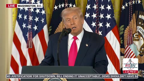 WATCH: Pres. Trump and First Lady Melania Trump Participate in an Executive Order Signing - 11/13/25