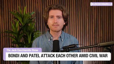 SCREAMING Bondi ATTACKS Patel As Leaked Trump CIVIL WAR Erupts!