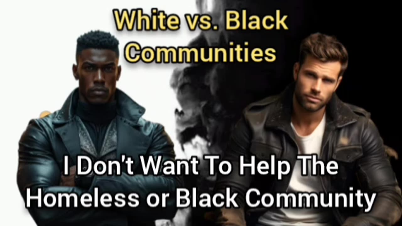 I Don't Want To Help The Homeless Or Black Community [Re-Upload]
