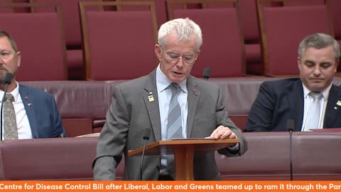 BREAKING: Aus Centre for Disease Control rammed through Parliament