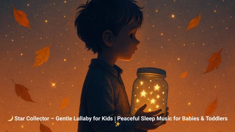 🌙 Star Collector – Gentle Lullaby for Kids | Peaceful Sleep Music for Babies & Toddlers ✨