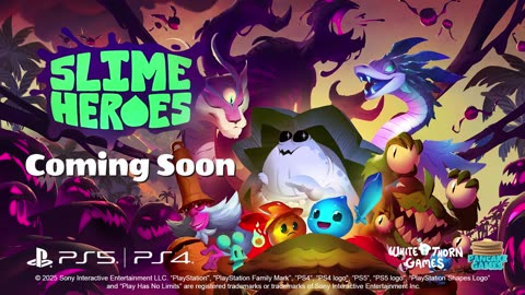 Slime Heroes - Official PlayStation Announcement Trailer