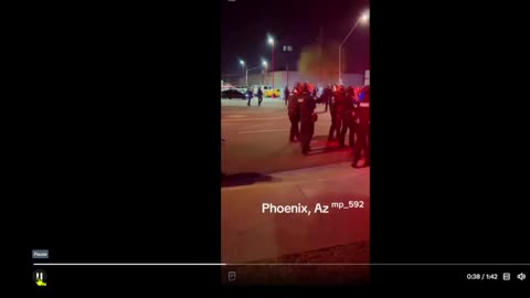 Fed-Up Phoenix Cops Make Their Move, Deploy the Mean Green Gas as Deportation Riots Continue