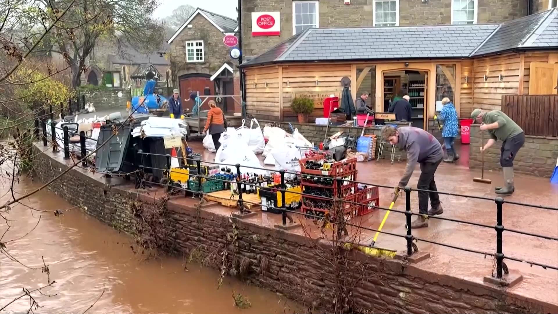 UK businesses count the cost of floods caused by Storm Claudia