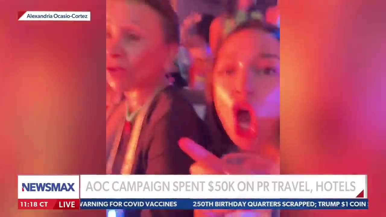AOC campaign spent $50K in Puerto Rico on high‑end hotels
