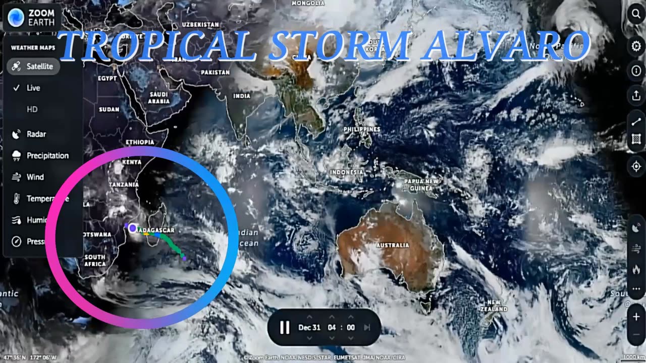 Miran Rubin - Storm Alvaro 2024 - Cyclone Belal 2024 - Cyclone Anggrek 2024 (Audio - Miran Rubin)