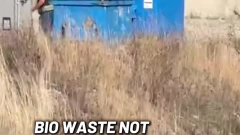 Ostrich Update POLICE ESCORT: Bio waste disposed *without PPE* on federal land