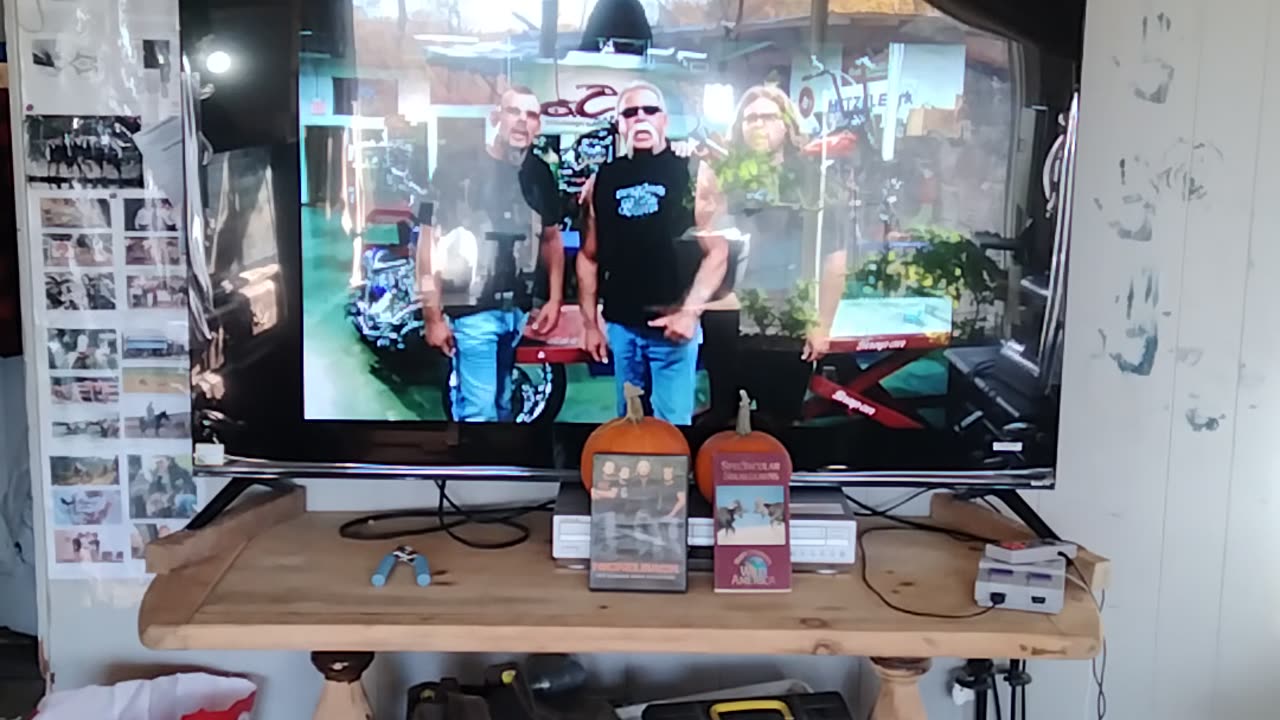 Playing in my house trailer!