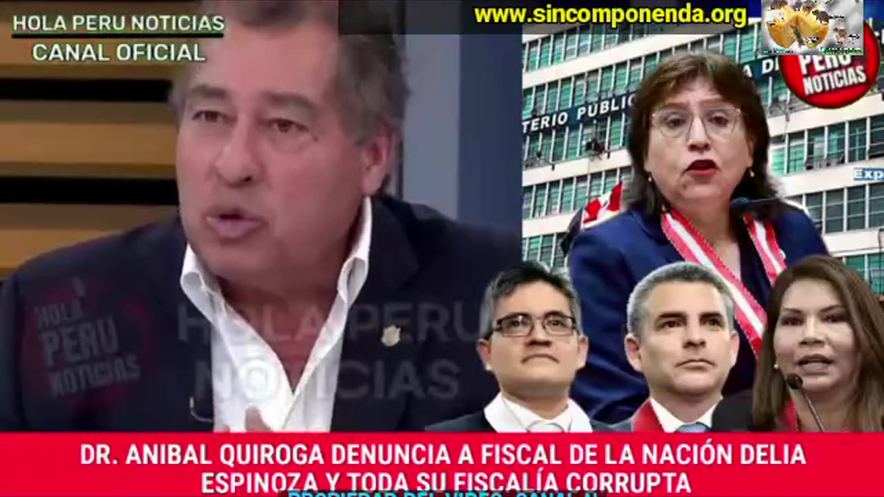 ANÍBAL QUIROGA DESTROZA A LA FISCAL DE LA NACIÓN Y A LOS FISCALES