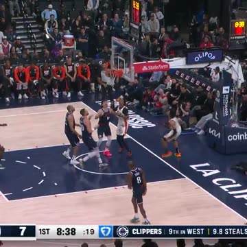 NBA - Cade leading the one-man fastbreak with the spin move 🌀